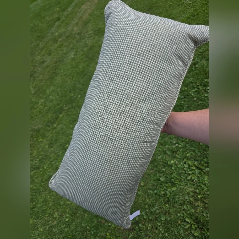 Newport Pillow ~ Rectangular Gardening Plants Seeds Vintage